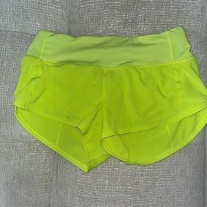size 2 lululemon shorts